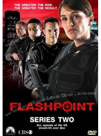 Flashpoint Season 2 หน่วยสวาทสาดโคตรกระสุน DVD MASTER ZONE 3 4 แผ่นจบ พากย์ไทย/อังกฤษ บรรยายไทย 